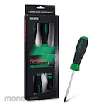 Toptul Screwdriver Phillips Super-Grip Set (Obeng)