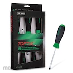 Toptul Screwdriver Slotted Super-Grip Set (Obeng)
