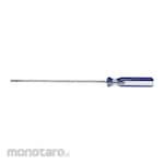 Vessel 6100 Slotted Crystalline Thin Shank Screwdriver