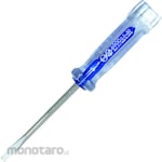 Vessel Screwdriver Long Thin Shank 6900-Series Crystalline Resin Handle (Obeng)