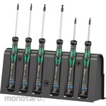 WERA 6-piece (Ball-Hex) screwdriver (for precision use)