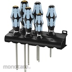 WERA 6-piece screwdriver set (stainless steel)