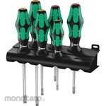 WERA Craftsman screwdriver set (with rack)