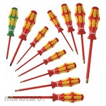 WERA Insulated Screwdriver Ergonomic Grip (Obeng Isolasi)