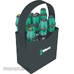 WERA Screwdriver 2Go Set in Bag with Handle (Obeng)