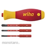 WIHA Screwdriver with Bit Holder Electric SlimVario (Obeng)