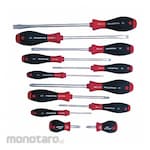 WIHA Softfinish 12Pc Screwdriver Set Slot/Ph (Obeng)