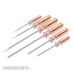 WOKIN Screwdriver Magnetic Tip Transparent PVC Handle (Obeng)