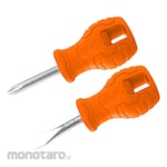 WOKIN Stubby Screwdriver Ergonomic Handle (Obeng Pendek)