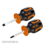 WOKIN Stubby Screwdriver Set (Obeng Pendek)