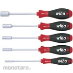 Wiha (Wiha/Noga) Soft finish nut driver set 5-piece set