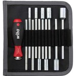 Wiha (Wiha/Noga) System 6 Hexagon nut replacement blade set 12-piece set (with bag)