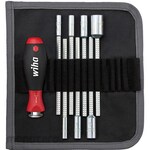 Wiha (Wiha/Noga) System 6 Hexagon nut replacement blade set 8-piece set (with bag)