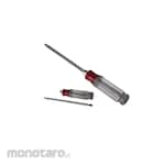 Wipro 2 Way Screwdriver with Transparent Handle (Obeng Bolak Balik)