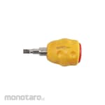Wipro Stubby Screwdriver 2 Way with Soft Handle (Obeng Pendek)