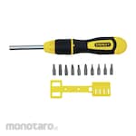 STANLEY Ratchet Multi Bit Screwdriver