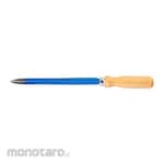 RENNSTEIG Three - Edge Hollow Scraper With Wooden Handle