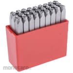 RS PRO Letter Engraving Punch Set, 4mm x 27 pcs