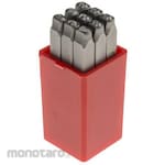 RS PRO Number Engraving Punch Set, 3mm x 9