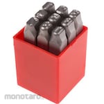 RS PRO Number Engraving Punch Set, 8mm x 9