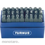 TURNUS English letter engraving set