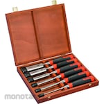 BAHCO Ergo Chisel Set Wooden Case 6PCS