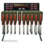 Egamaster Display of 60 Firmer Chisels
