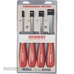 Kennedy Professional Bevel Edge Wood Chisel Set