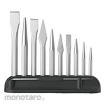 PB SWISS TOOLS Chisel & Taper Punch Set in Plastic Holder