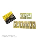 FATOOLS Letter + Number Stencil