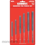 Kennedy Ex/Length Inserted Pin Punches 6-Pce Set