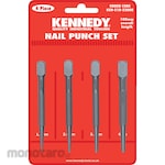 Kennedy Square Head Nail Punches Set