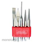 MAXPOWER Octagonal Steel Punch Set