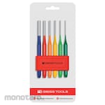 PB SWISS TOOLS Coloured Parallel Pin Punch Set