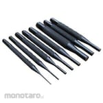 RS PRO Pin Punch Set, Total Length: 101.6mm, 8 Pieces