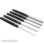 RS PRO Pin Punch Set, Total Length: 205mm, 5 Pieces