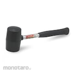 ALDO Black Rubber Hammer with Iron Handle (Martil / Palu Karet)