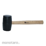 BESTGUARD Rubber Hammer with Wooden Handle