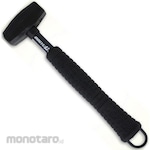DOGYU Hammer Pipe stone head with premium fittings black (Martil / Palu)
