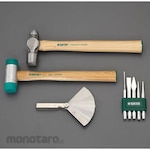 ESCO 4-piece hammer & pin punch set (with tray) (Martil / Palu)