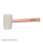 KENTA Rubber Mallet, Hickory Handle