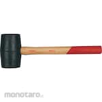 Kennedy Black Rubber Mallet Wood Shaft
