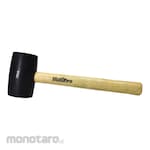 MultiPro Rubber Mallet Hammer Wooden Handle
