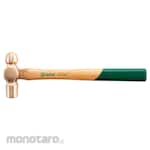 SATA Beryllium Bronze Explosion Proof Wooden Handle Ball Pein Hammer