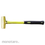 STANHAFT Brass Hammer with Rubber Handle