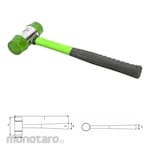 TEKIRO Palu Plastik Ganda GT-PH1243 40mm 1pc