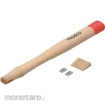 TRUSCO Copper and Brass Hammer Wooden Handle with Wedge