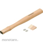TRUSCO Nail Puller Hammer Wooden Handle with Wedge