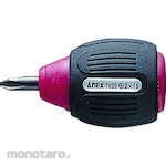 ANEX Insulated Screwdriver Stubby Slit (Obeng Insulasi)