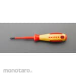 ESCO Insulated Screwdriver Phillips Head Thin Shaft 2x100mm (Obeng Insulasi)